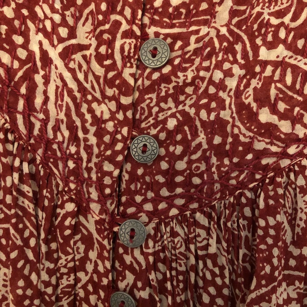 Cotton print top - Picture 2 of 3